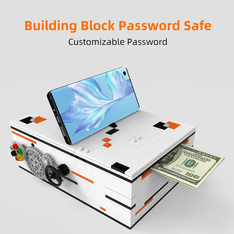 Building Block Toy Safe Money Bank, Adjustable Password Setting, Fun and Educational Kids' Toy, Perfect Gift for Children
Building Block Toy Safe Money Bank, Adjustable Password Setting, Fun and Educational Kids' Toy, Perfect Gift for Children