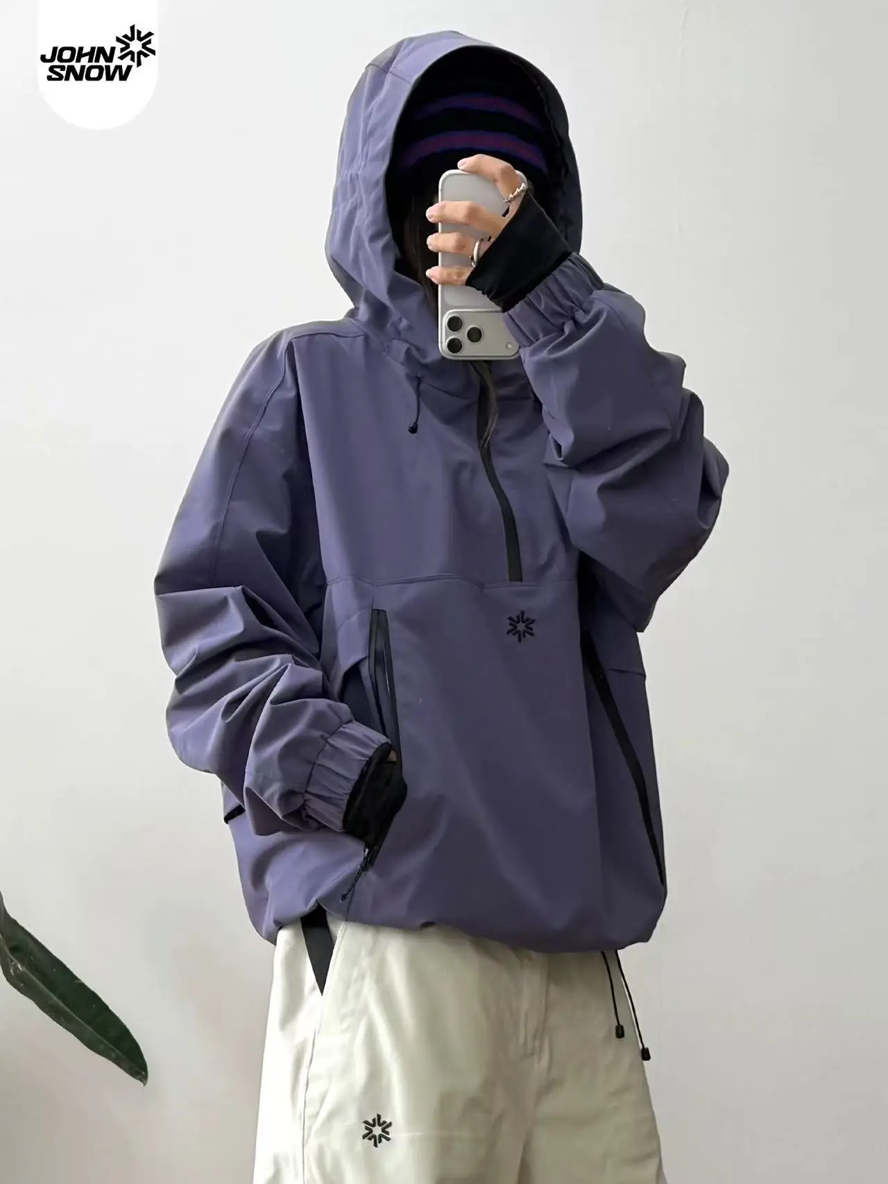 2026 John Snow Ski Suit Women's Couple Hoodie Portable Waterproof Windproof Professional Warm Loose New Top
2026 John Snow Ski Suit Women's Couple Hoodie Portable Waterproof Windproof Professional Warm Loose New Top
