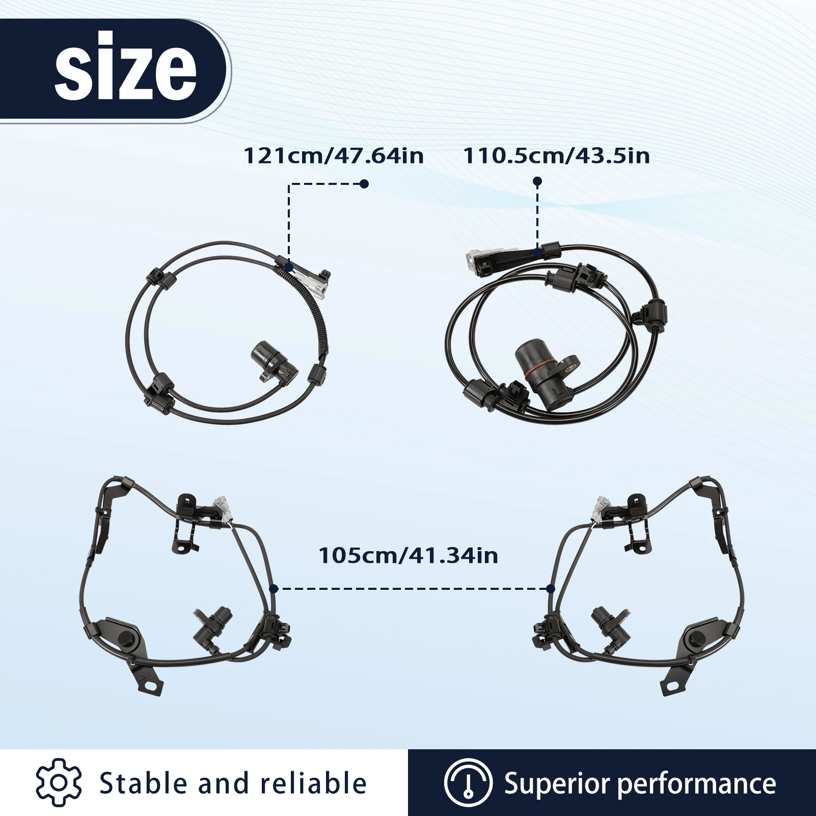 4 шт. набор датчиков скорости колеса ABS для 1996-2002 4Runner, передняя, задняя, левая и правая сторона пассажира 89542-35050 89543-35050
4 шт. набор датчиков скорости колеса ABS для 1996-2002 4Runner, передняя, задняя, левая и правая сторона пассажира 89542-35050 89543-35050