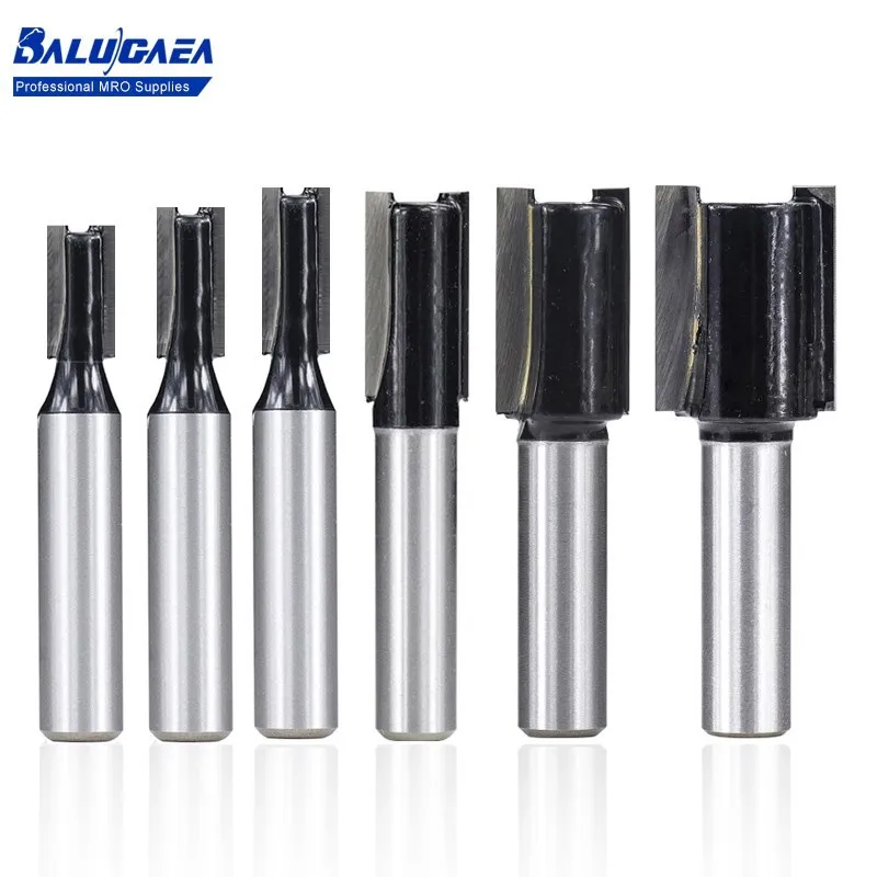 8mm Shank Double Flute Straight Router Bit 20mm Cutting Length Flush Trim Milling Cutter For Woodworking Tools
8mm Shank Double Flute Straight Router Bit 20mm Cutting Length Flush Trim Milling Cutter For Woodworking Tools