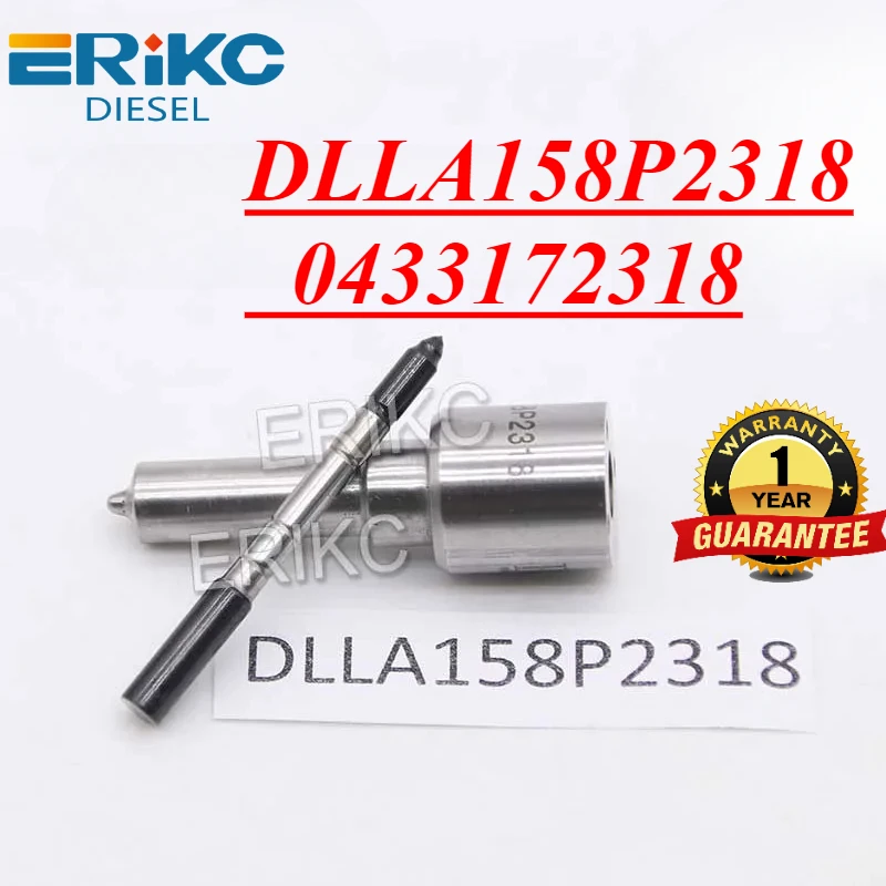 DLLA158P2318 0433172318 Diesel Injector Nozzle DLLA 158 P 2318 Auto Fuel Sprayer for Injector 0445120325
DLLA158P2318 0433172318 Diesel Injector Nozzle DLLA 158 P 2318 Auto Fuel Sprayer for Injector 0445120325