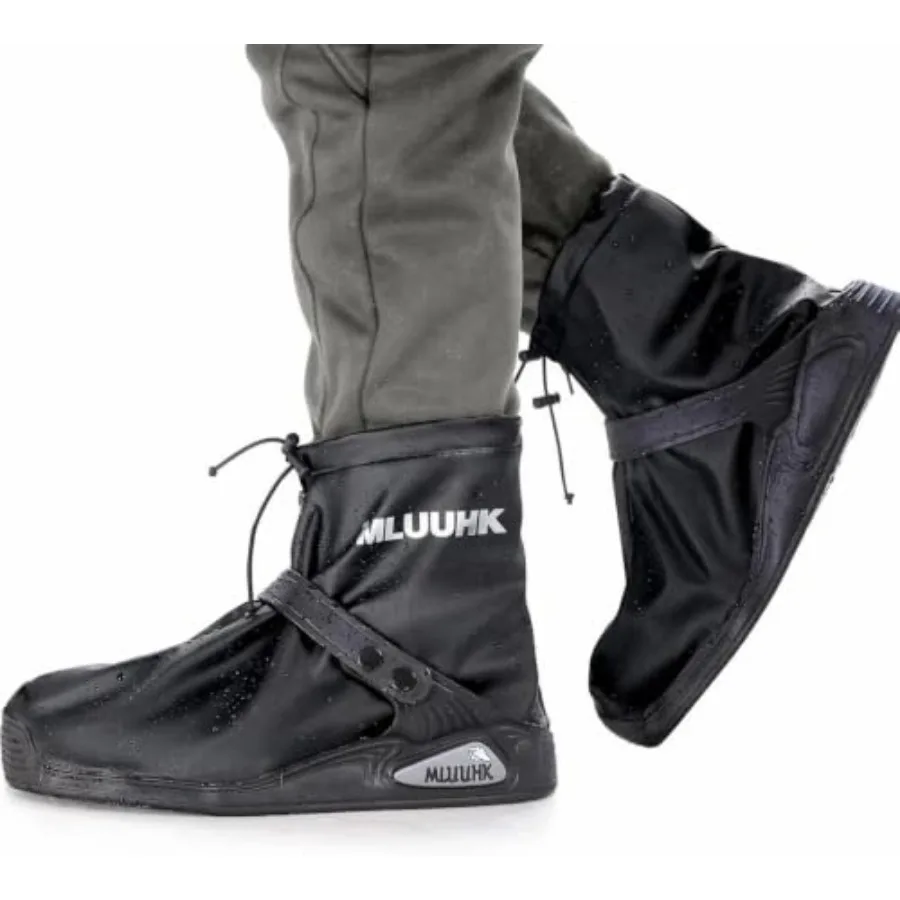 Waterproof Boot Covers, Reusable Rain Shoe Covers Non-Slip Waterproof Shoes Boots for Outdoor Cycling Camping Fishing Travel
Waterproof Boot Covers, Reusable Rain Shoe Covers Non-Slip Waterproof Shoes Boots for Outdoor Cycling Camping Fishing Travel