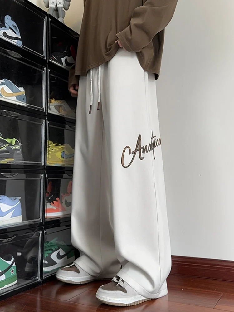 Youth Straight Leg Pants Men's Spring New Loose Casual Sports Trousers Drapey Wide Leg Pants Ootd Matching Breathable
Youth Straight Leg Pants Men's Spring New Loose Casual Sports Trousers Drapey Wide Leg Pants Ootd Matching Breathable