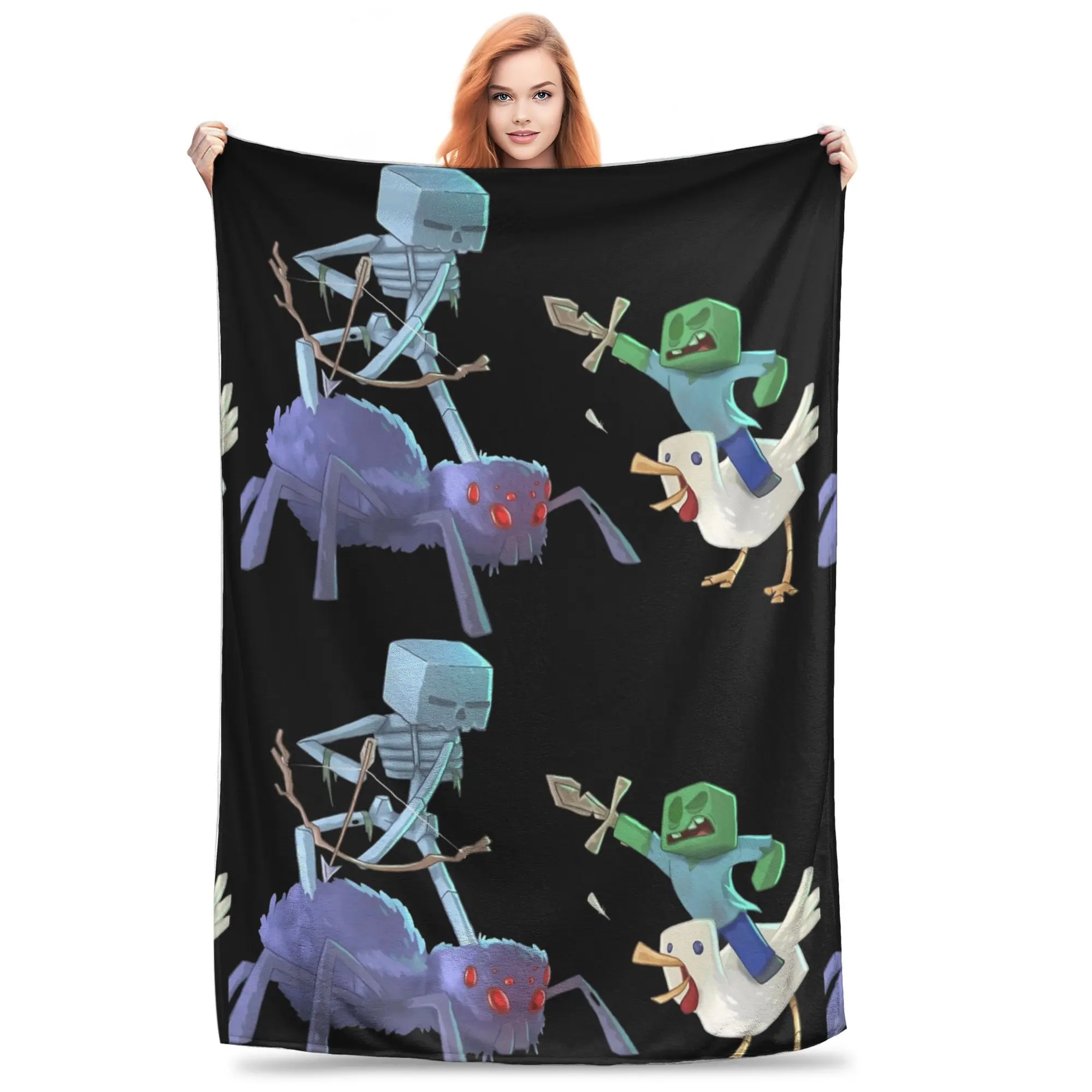 Chicken Jockey Blankets Fleece Lightweight Thin Throw Blanket for Bedroom Sofa Bed Rug
Chicken Jockey Blankets Fleece Lightweight Thin Throw Blanket for Bedroom Sofa Bed Rug