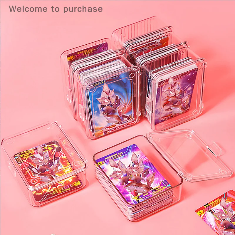 New PP Storage Case Packing Poker Game Card Box Board Games Card Organizers Transparent Plastic Boxes Playing Cards Container
New PP Storage Case Packing Poker Game Card Box Board Games Card Organizers Transparent Plastic Boxes Playing Cards Container