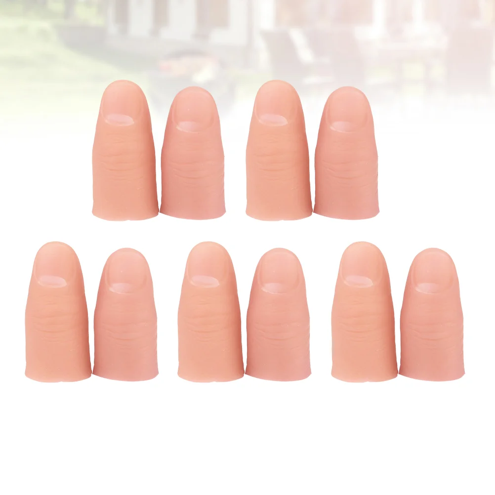 10PCS Magician Finger Props Simulation Finger Props Plastic Finger Mold Fake Finger Trick Props for (Nail Ordinary Style+Nail
10PCS Magician Finger Props Simulation Finger Props Plastic Finger Mold Fake Finger Trick Props for (Nail Ordinary Style+Nail