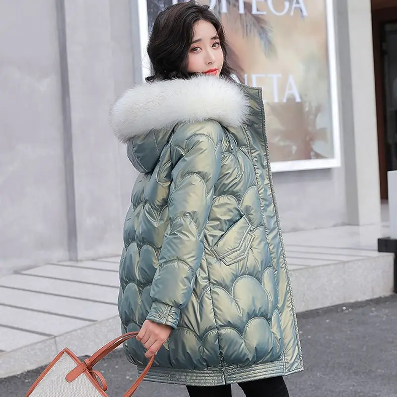 Fashion Long Parka Women Jacket Korean Loose Thickened Cotton Coats New Fashion Waterproof Warm Clothing M-3XL
Fashion Long Parka Women Jacket Korean Loose Thickened Cotton Coats New Fashion Waterproof Warm Clothing M-3XL