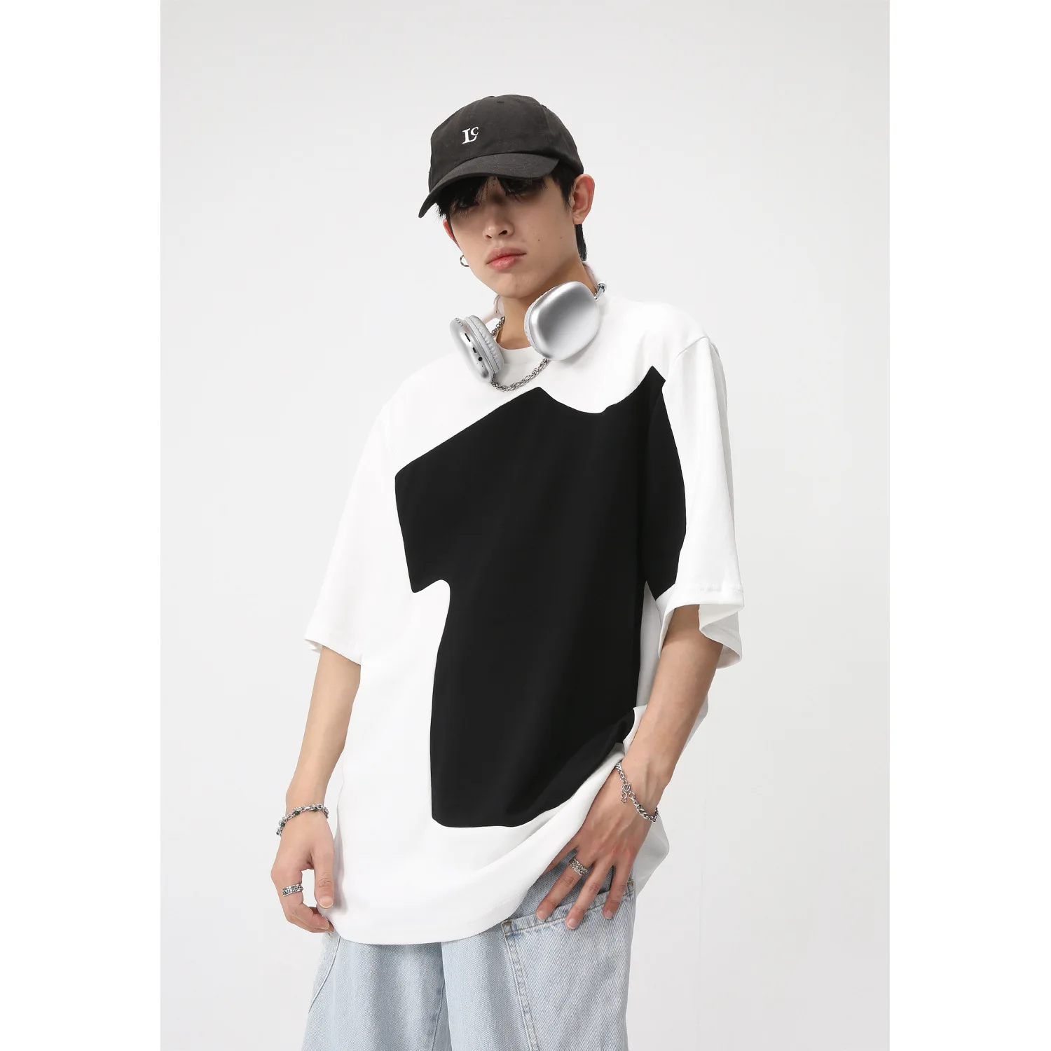 Men hip-hop casual fashion men's High Street Retro Street clothing t-shirt jacket Harajuku Retro
Men hip-hop casual fashion men's High Street Retro Street clothing t-shirt jacket Harajuku Retro