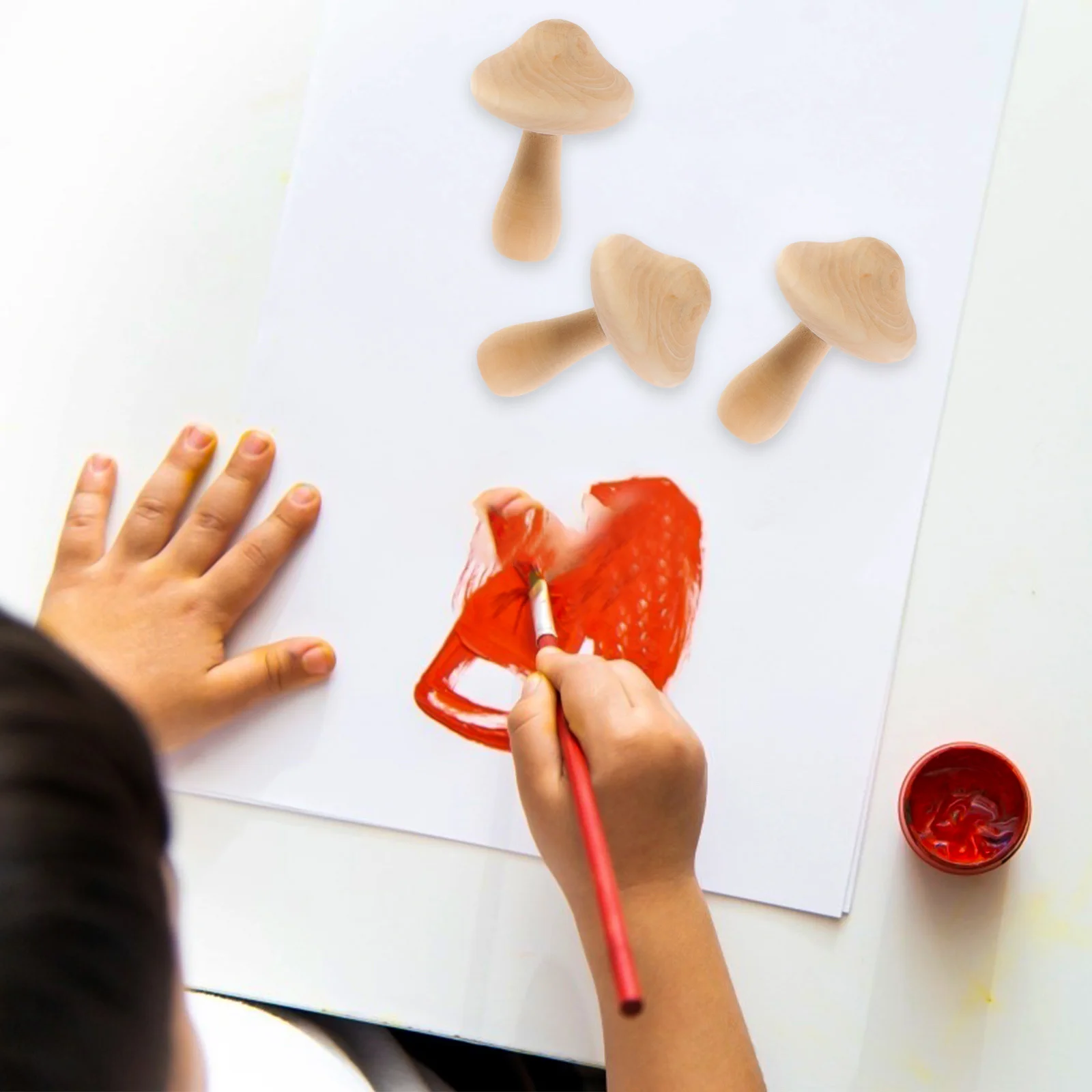 10Pcs Wooden Mushroom Decor Blank DIY Painting Crafts Kids Creative Garden Layout Ornaments Wooden Mushroom Decor
10Pcs Wooden Mushroom Decor Blank DIY Painting Crafts Kids Creative Garden Layout Ornaments Wooden Mushroom Decor