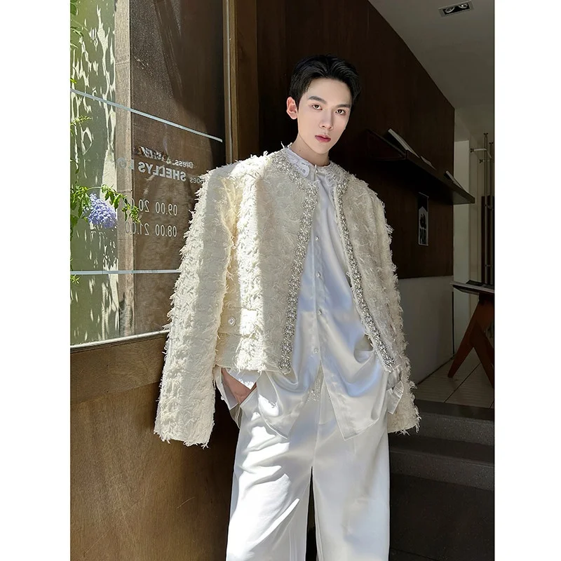 Мужской пиджак Ele ort с вышивкой бисером, осенне-зимний, модный, с бахромой, повседневный, в стиле кэжуал
Мужской пиджак Ele ort с вышивкой бисером, осенне-зимний, модный, с бахромой, повседневный, в стиле кэжуал