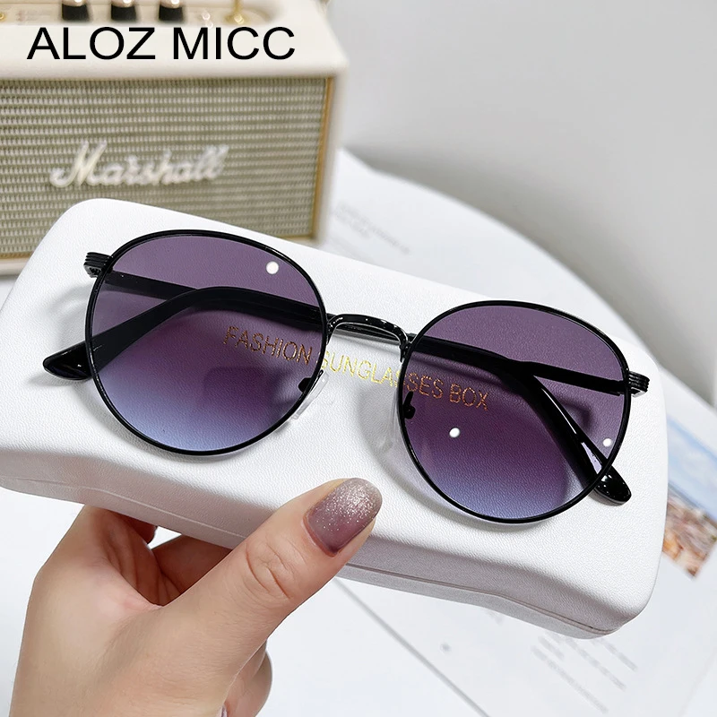 Popular Fashion Metal Round Sunglasses Women Fashion Clear Gradient Shades UV400 Men Trending Punk Sun Glasses
Popular Fashion Metal Round Sunglasses Women Fashion Clear Gradient Shades UV400 Men Trending Punk Sun Glasses