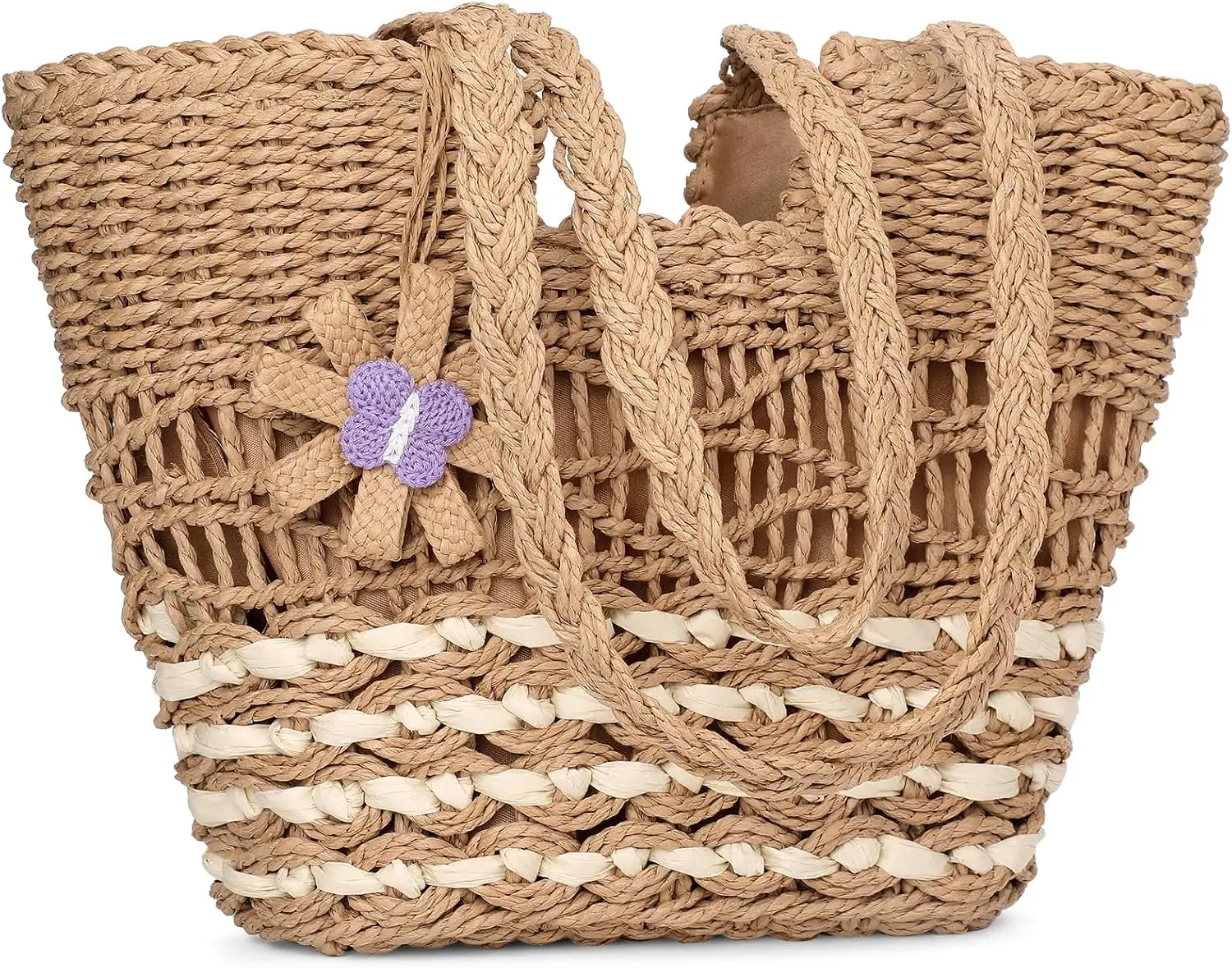 Beach Bags for Women, Summer Straw Bag, Woven Straw Beach Tote Bag Shoulder Handbags
Beach Bags for Women, Summer Straw Bag, Woven Straw Beach Tote Bag Shoulder Handbags