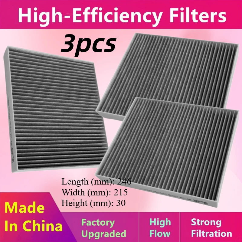 3pcs/ for WEY VV5 VV6 Alpine Blue Mountains DHT-PHEV Macchiato Mocha PHEV Latte DHT Cabin Air Filter / Auto Parts
3pcs/ for WEY VV5 VV6 Alpine Blue Mountains DHT-PHEV Macchiato Mocha PHEV Latte DHT Cabin Air Filter / Auto Parts