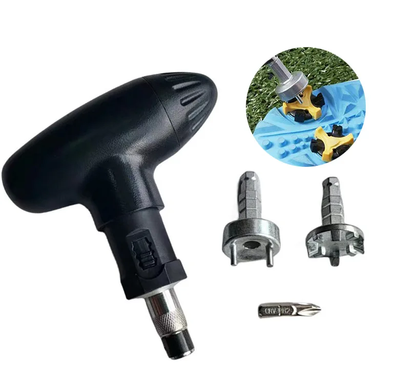 Multi-function Golf Shoe Nail Lifter Universal Triangle Screw Rotation Tool for Easy Loading And Unloading of Shoe Nails
Multi-function Golf Shoe Nail Lifter Universal Triangle Screw Rotation Tool for Easy Loading And Unloading of Shoe Nails