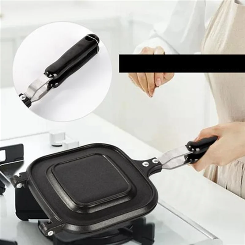 A15F-1 Piece Omelet Pans No-Fume Pan Double-Sided Non-Stick Frying Pan Frying Pan For Sandwich Toast Bread
A15F-1 Piece Omelet Pans No-Fume Pan Double-Sided Non-Stick Frying Pan Frying Pan For Sandwich Toast Bread