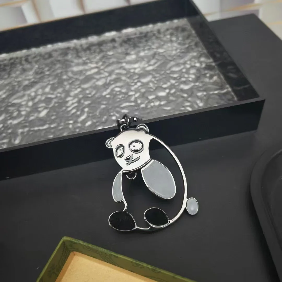Panda keychain retro metal enamel cartoon animal high-end bag pendant inspired accessory
Panda keychain retro metal enamel cartoon animal high-end bag pendant inspired accessory