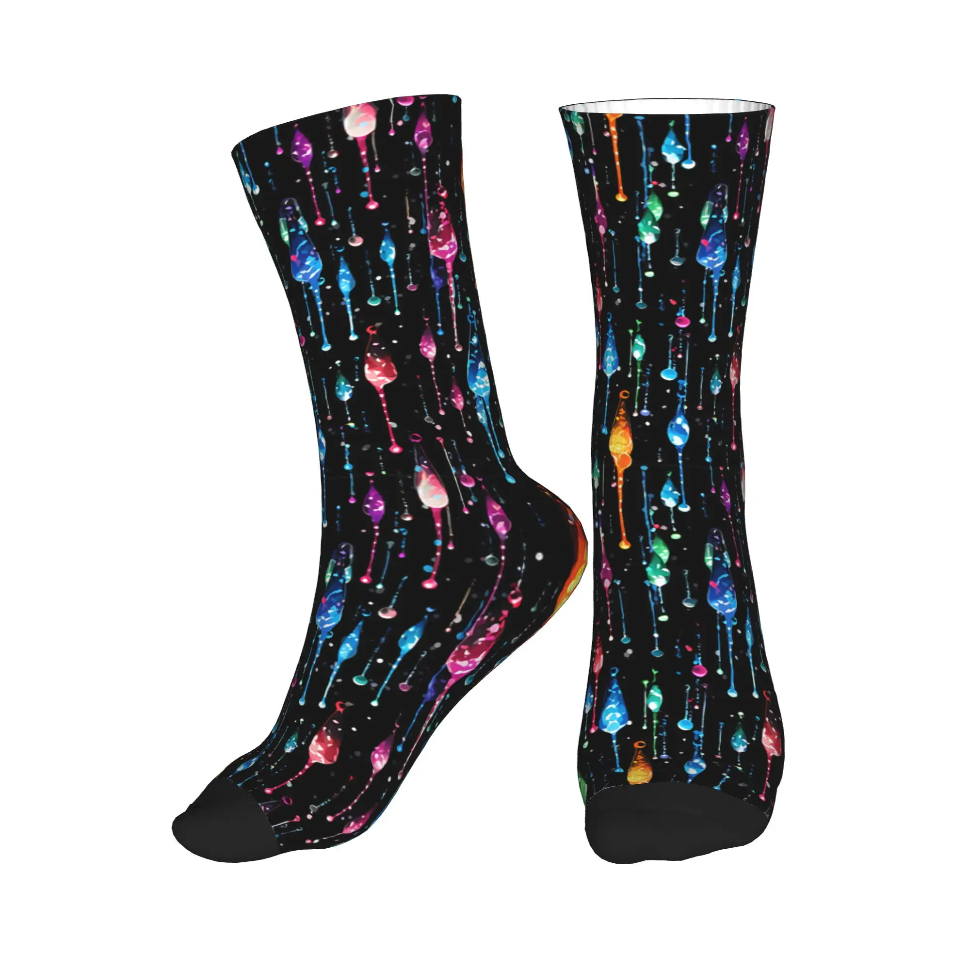 Dripping Rainbow Liquid Pattern Dress Socks Men's Women's Warm Fashion Novelty Crew Socks
Dripping Rainbow Liquid Pattern Dress Socks Men's Women's Warm Fashion Novelty Crew Socks