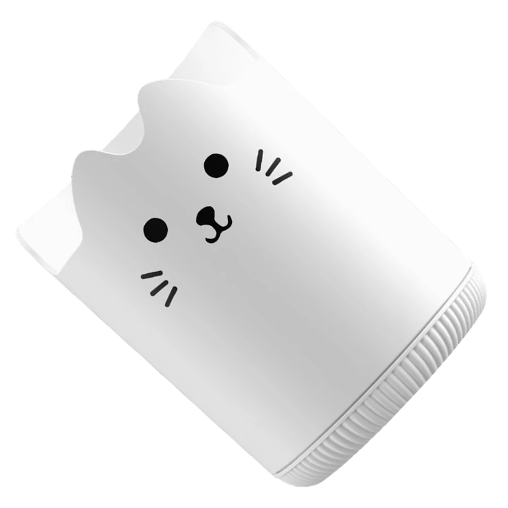 Makeup Brush Organizer Cat-Shaped Rotating Desktop Storage Container Large Capacity Minimalist White Countertop Organizer
Makeup Brush Organizer Cat-Shaped Rotating Desktop Storage Container Large Capacity Minimalist White Countertop Organizer