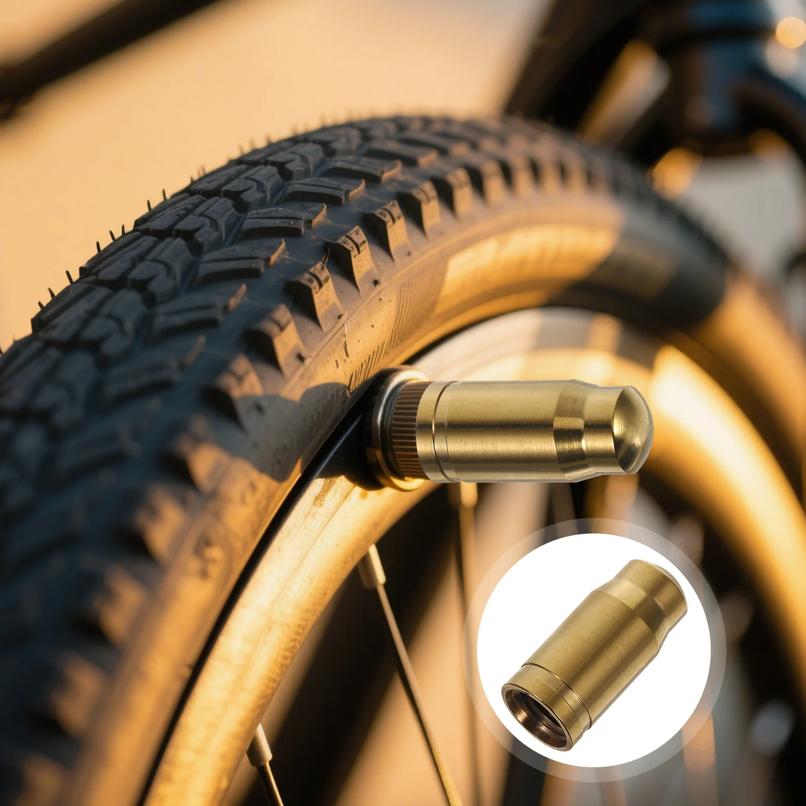 1Pair Bike Tire Valve Caps Titanium Alloy Metal Stem Covers Universal Protection for Mountain Road Bikes Cars Trucks
1Pair Bike Tire Valve Caps Titanium Alloy Metal Stem Covers Universal Protection for Mountain Road Bikes Cars Trucks