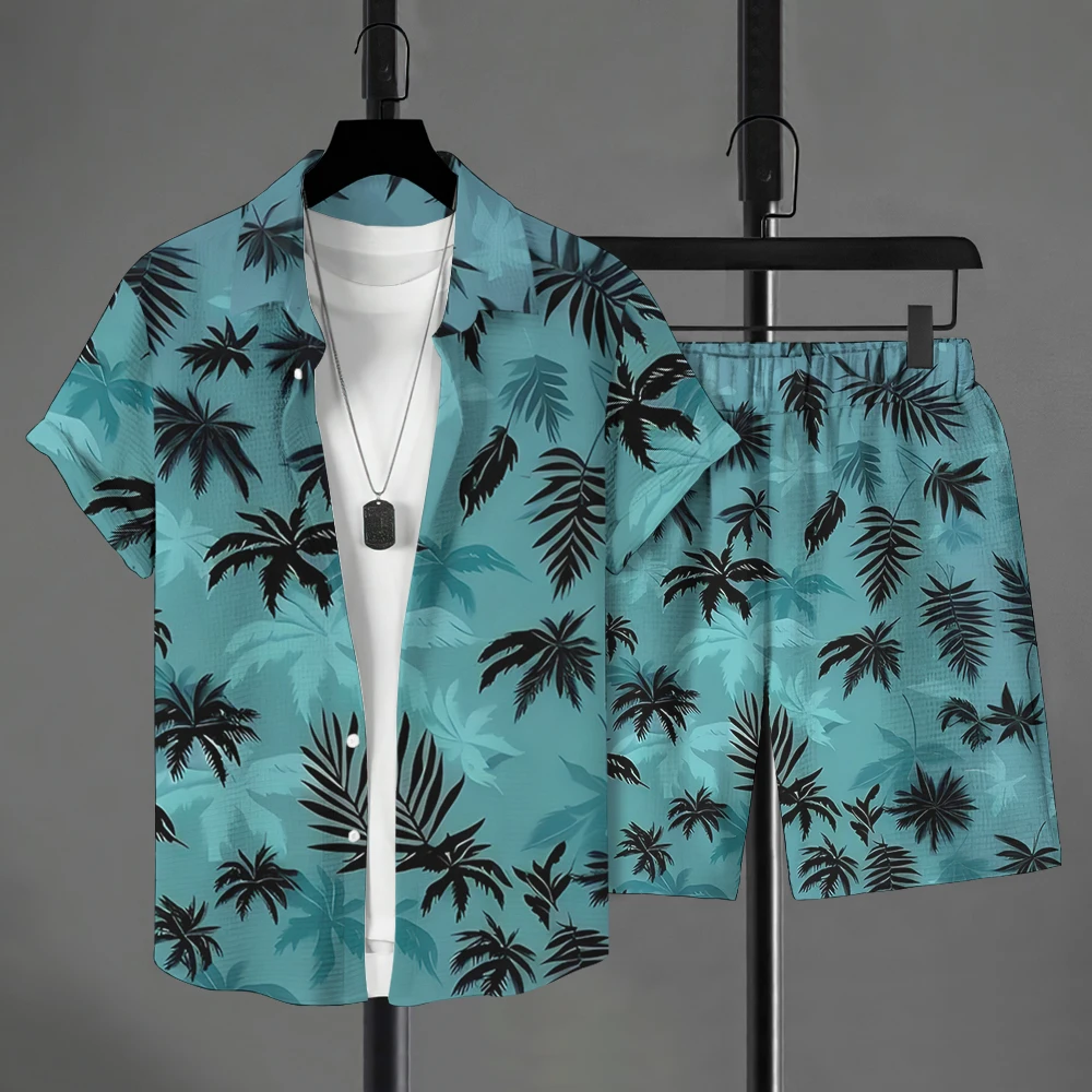 Men's Two Piece Summer Outdoor Short Sleeve Button Down Shirt Hawaiian Beach Pants 3D Coconut Tree Print OverSize Men's Clothing
Men's Two Piece Summer Outdoor Short Sleeve Button Down Shirt Hawaiian Beach Pants 3D Coconut Tree Print OverSize Men's Clothing