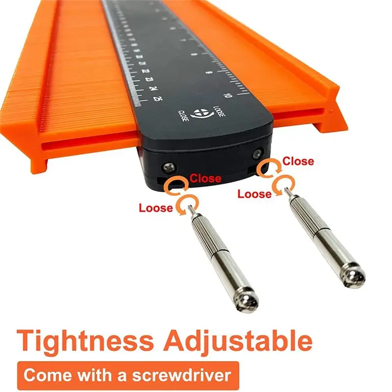 A89X 10 Inch Super Gauge Shape and Outline Tool, Contour Gauge Profile Tool with Lock, Measuring Tools Shape Duplicator
A89X 10 Inch Super Gauge Shape and Outline Tool, Contour Gauge Profile Tool with Lock, Measuring Tools Shape Duplicator