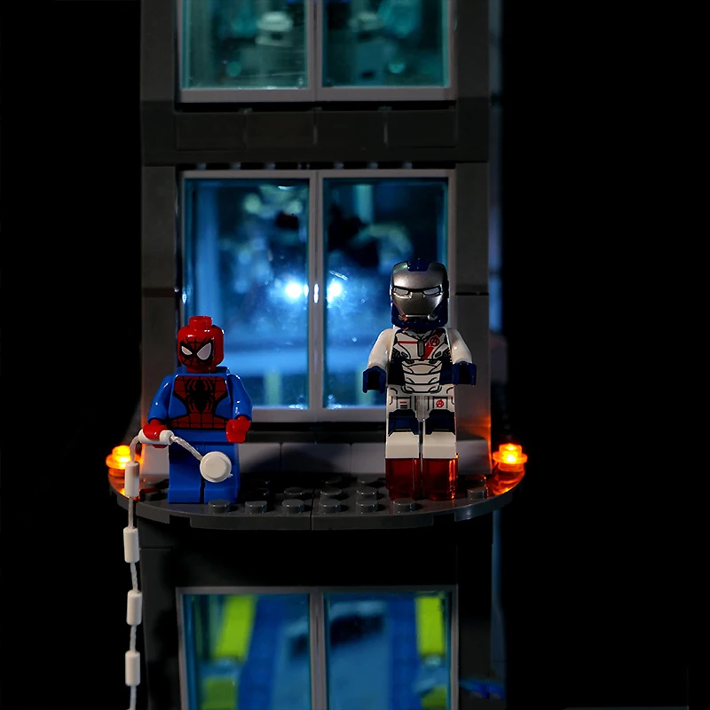 Комплект светодиодных фонарей премиум-класса «сделай сам» для Lego 76166 (только светодиодный светильник, без модели блоков), осветление ваших творчества
Комплект светодиодных фонарей премиум-класса «сделай сам» для Lego 76166 (только светодиодный светильник, без модели блоков), осветление ваших творчества