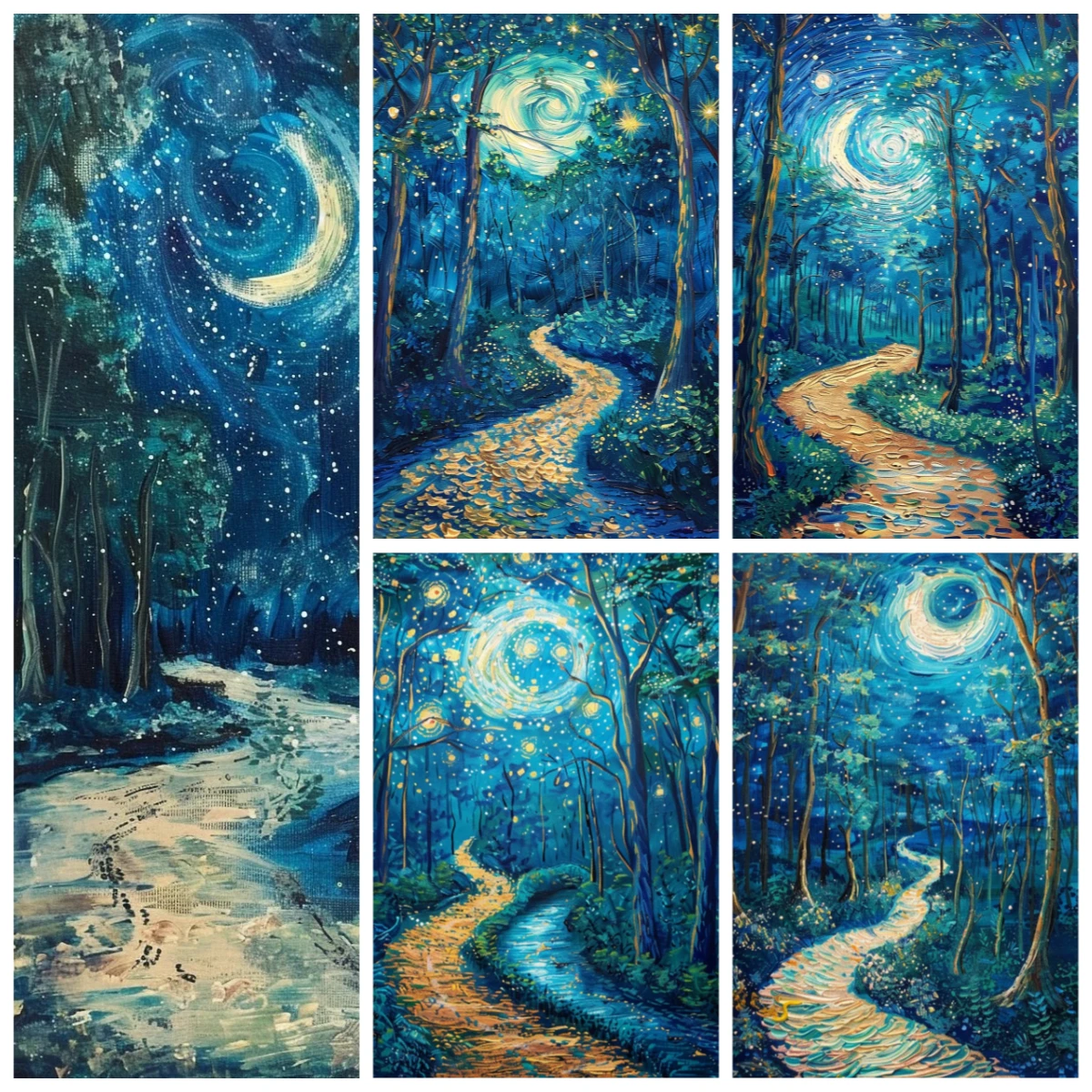 500/1000 pcs Jigsaw Puzzle Enchanted Forest Night Scene Educational Toy for Kids Children 's Games Christmas Gift
500/1000 pcs Jigsaw Puzzle Enchanted Forest Night Scene Educational Toy for Kids Children 's Games Christmas Gift