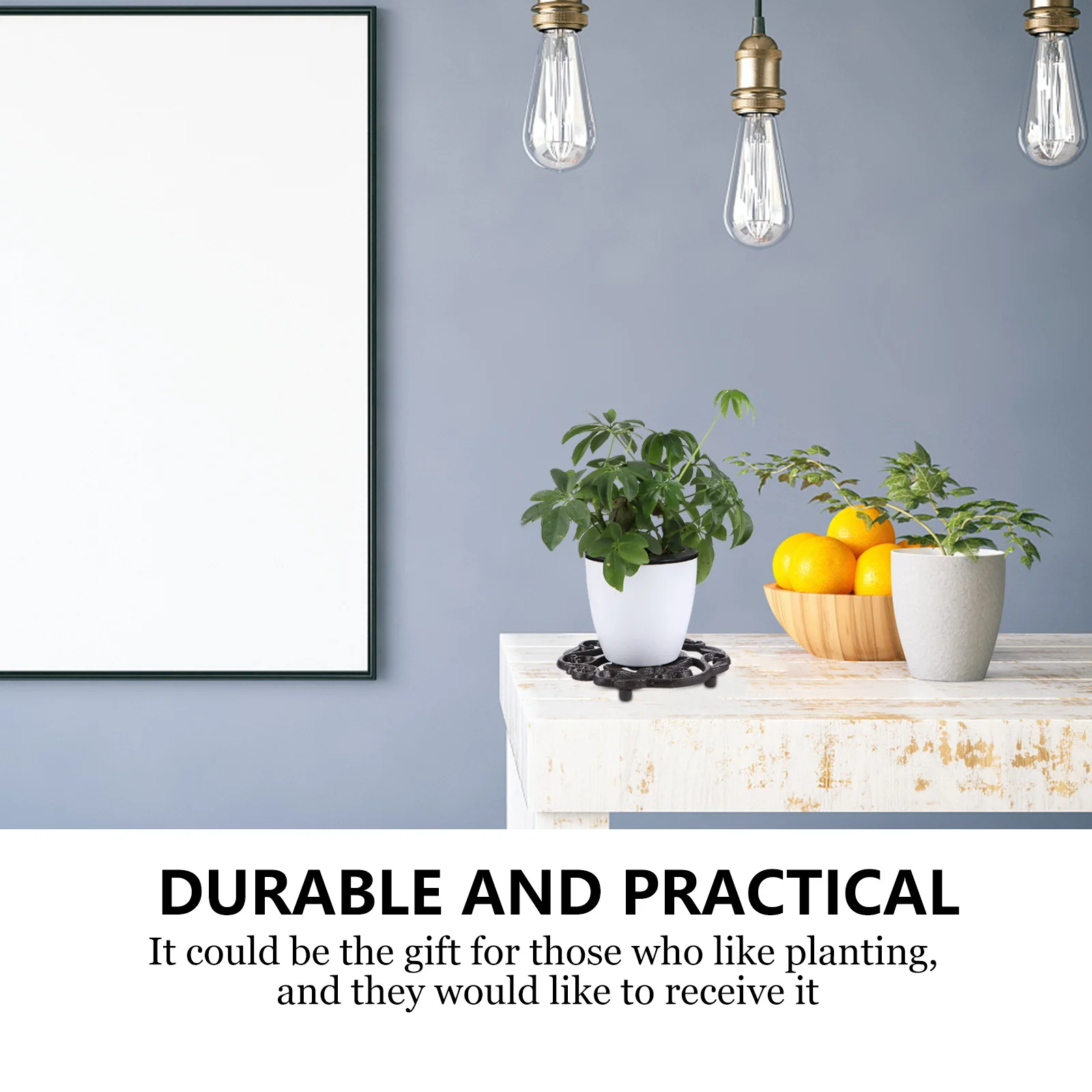 Plant Pot Stand Coffee Anti-Skid Floor Protector Flower Pot Mat Durable Rust Stains Scratch Resistant Support Flower Pots Stand
Plant Pot Stand Coffee Anti-Skid Floor Protector Flower Pot Mat Durable Rust Stains Scratch Resistant Support Flower Pots Stand