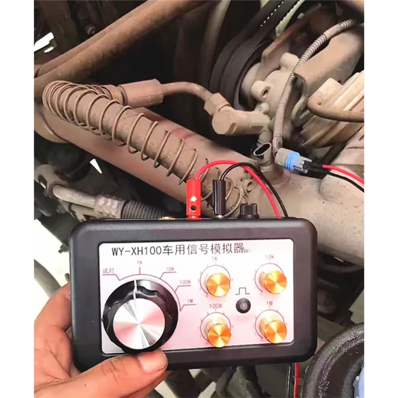 Регулируемый сопротивление, температура воды, симулятор сигнала коленчатого вала, тестер, инструмент для автомобиля
Регулируемый сопротивление, температура воды, симулятор сигнала коленчатого вала, тестер, инструмент для автомобиля