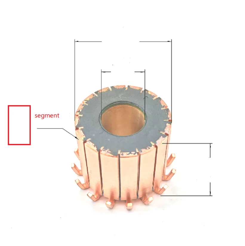 5PCS 15X6.05X14.3(15)MM 12P Hook Car Water Bump Electric Motor Commutator CHY-4305-12
5PCS 15X6.05X14.3(15)MM 12P Hook Car Water Bump Electric Motor Commutator CHY-4305-12