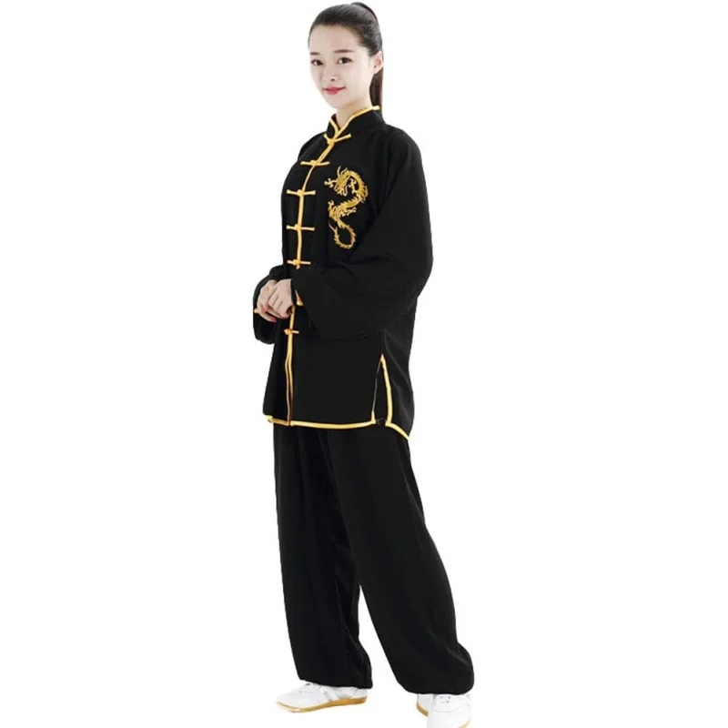 Traditional Tai Chi Uniform Set Unisex Chinese Embroidered Dragon Kung Fu Martial Arts Suit
Traditional Tai Chi Uniform Set Unisex Chinese Embroidered Dragon Kung Fu Martial Arts Suit
