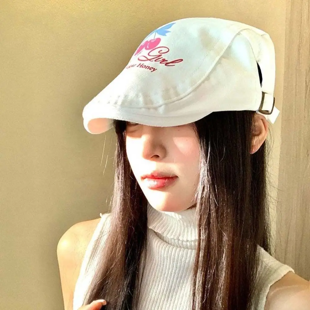 Personality Cherry Graffiti Forward Hat Vintage Visor Y2k Beret Embroidey American Artist Hat Unisex
Personality Cherry Graffiti Forward Hat Vintage Visor Y2k Beret Embroidey American Artist Hat Unisex