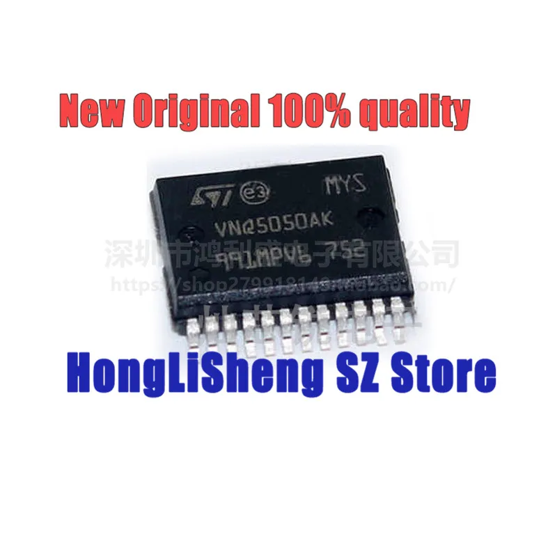 1 шт./партия VNQ5050AKTR-E VNQ5050AKTR VNQ5050AK VNQ5050 SSOP24 Чипсет 100% новый и оригинальный телефон
1 шт./партия VNQ5050AKTR-E VNQ5050AKTR VNQ5050AK VNQ5050 SSOP24 Чипсет 100% новый и оригинальный телефон