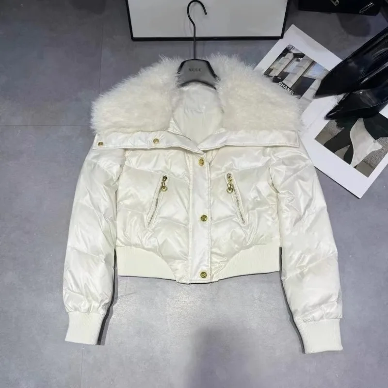 French Lapel Warm Fashionable and Stylish Long-sleeved Cotton-padded Jacket for Women's Winter New Trend and Simple Top Outcoat
French Lapel Warm Fashionable and Stylish Long-sleeved Cotton-padded Jacket for Women's Winter New Trend and Simple Top Outcoat