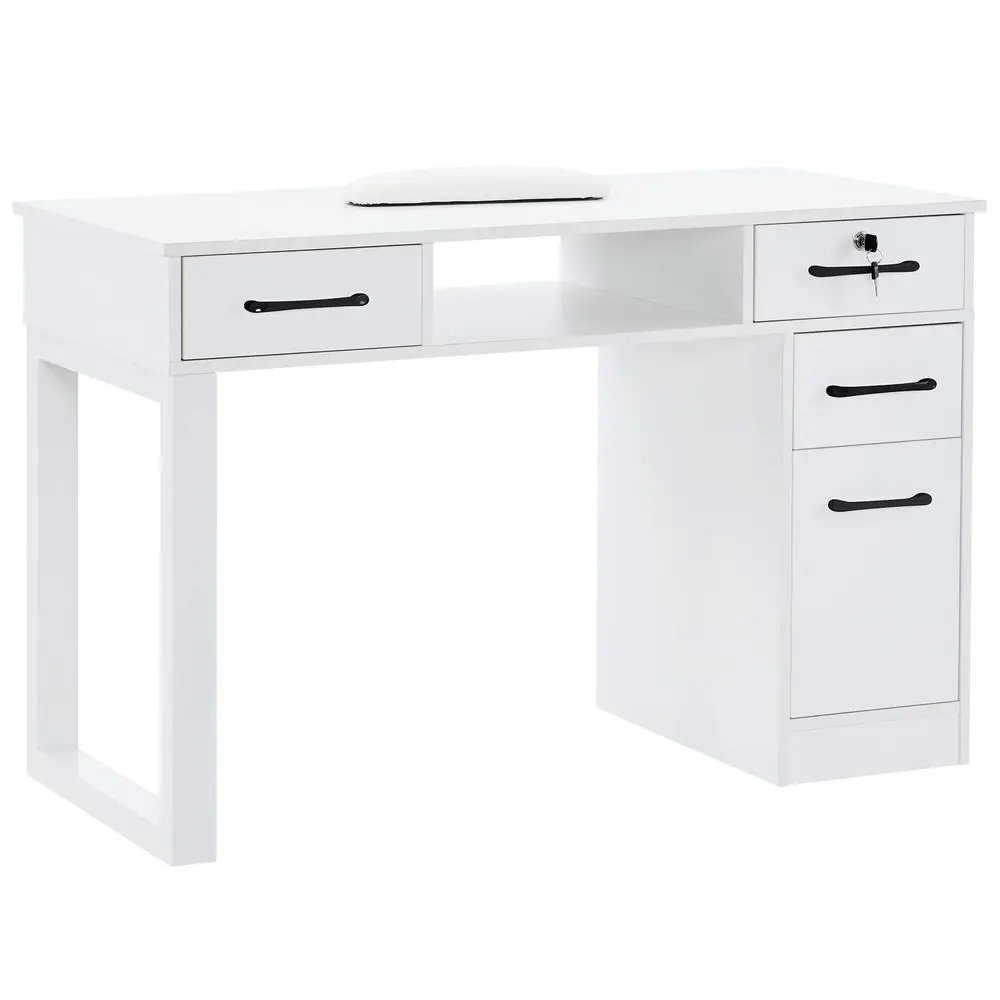 Nail Makeup Desk with Drawers Manicure Table Cabinet Storage Beauty Salon Home Office Workstation 2844 White
Nail Makeup Desk with Drawers Manicure Table Cabinet Storage Beauty Salon Home Office Workstation 2844 White