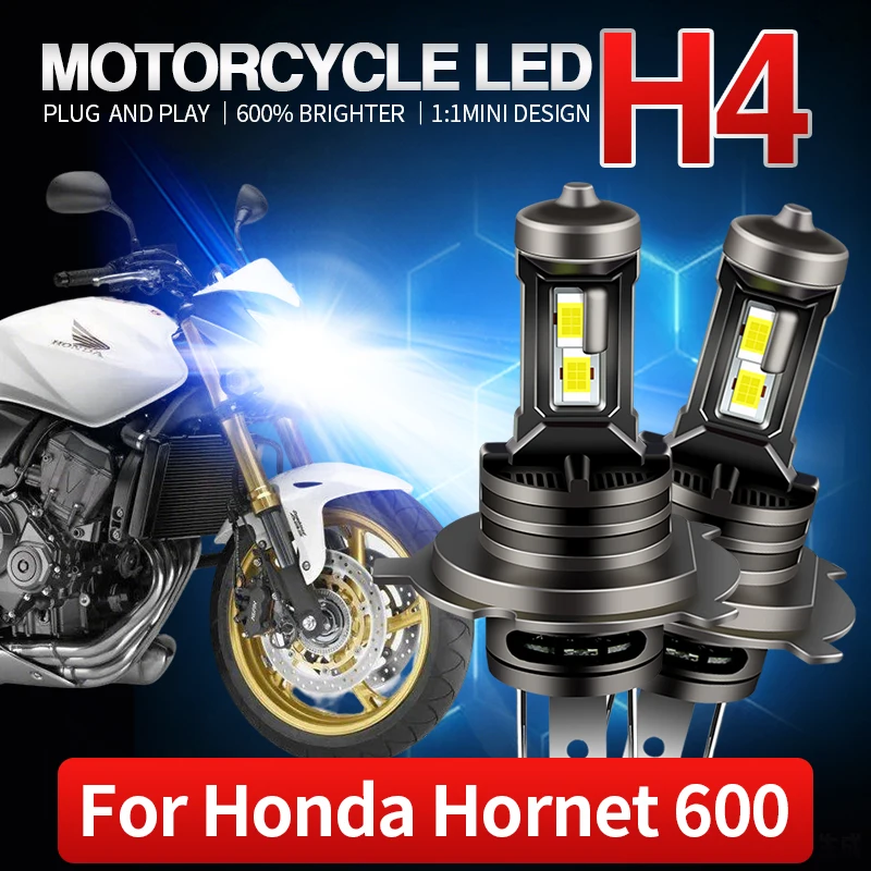 High quality 35W H4 HB2 9003 Motorcycle light LED Bright White Headlight For Honda Hornet 600 Straight-in insertion Accessories
High quality 35W H4 HB2 9003 Motorcycle light LED Bright White Headlight For Honda Hornet 600 Straight-in insertion Accessories