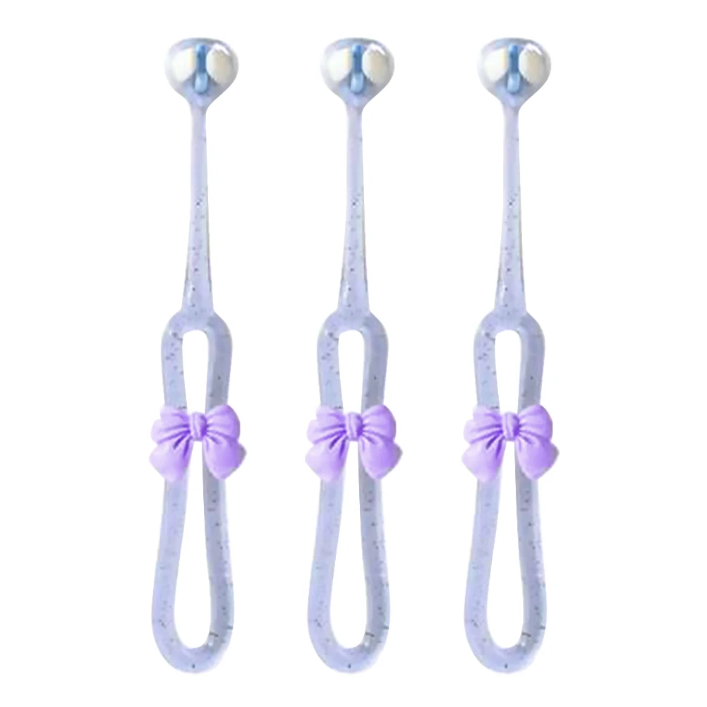 3pcs Kids Toothbrush Cute Bowknot Travel Soft Bristles Three sided Cleaning Children Toothbrush Set Plastic
3pcs Kids Toothbrush Cute Bowknot Travel Soft Bristles Three sided Cleaning Children Toothbrush Set Plastic