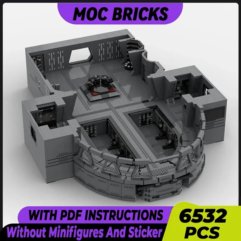 Star Movie Model Moc Building Bricks Command Bridge Of The Crazy Technology Modular Blocks Gift Christmas Toys DIY Sets Assembly
Star Movie Model Moc Building Bricks Command Bridge Of The Crazy Technology Modular Blocks Gift Christmas Toys DIY Sets Assembly