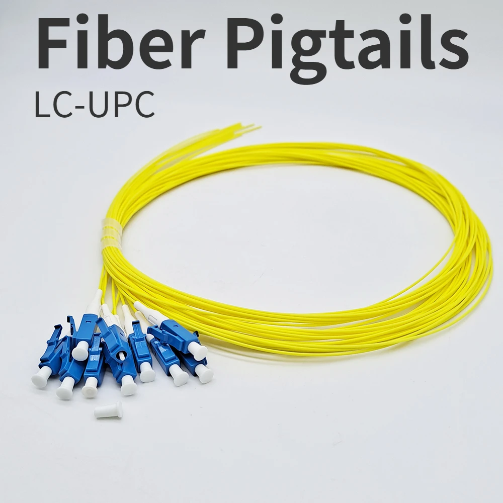10PCS LC/UPC Fiber Pigtails 0.9mm SM 1.5m Optical Fibre Pigtail Yellow Cable 9/125um Free Shipping
10PCS LC/UPC Fiber Pigtails 0.9mm SM 1.5m Optical Fibre Pigtail Yellow Cable 9/125um Free Shipping