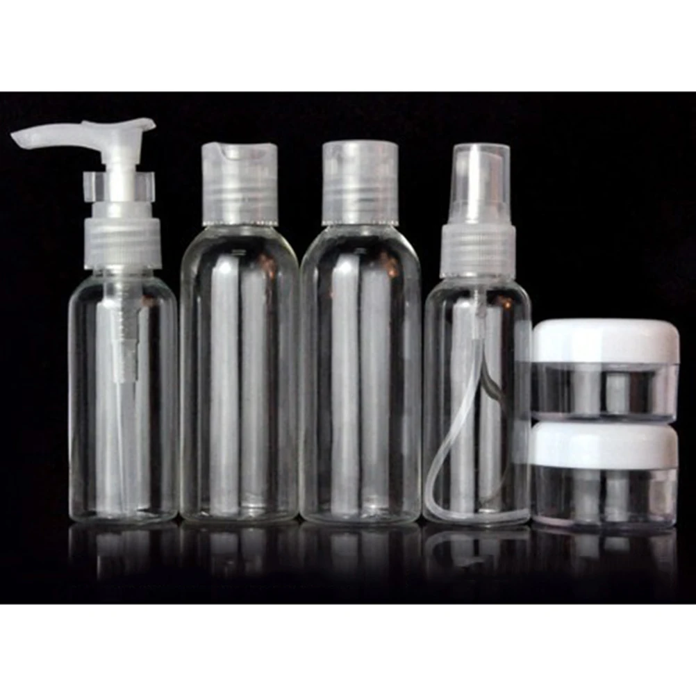 6Pcs Leakproof Travel Bottles Set Portable Silicone Refillable Containers for Shampoo Lotion Toiletries Travel Use
6Pcs Leakproof Travel Bottles Set Portable Silicone Refillable Containers for Shampoo Lotion Toiletries Travel Use