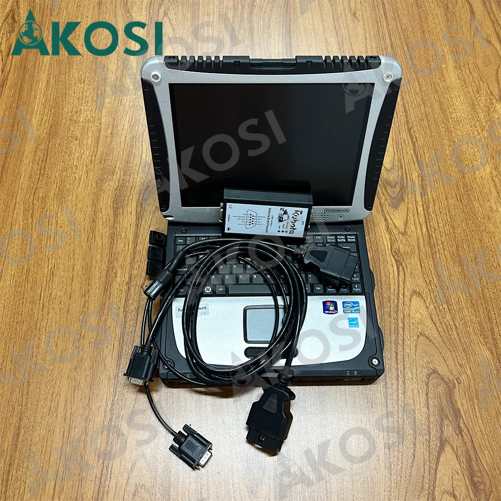 2024 For KUBOTA Agricultural Tractor Truck DIAGNOSTIC Kit for Kubota Interface Diagnostic Tool and Cf19laptop
2024 For KUBOTA Agricultural Tractor Truck DIAGNOSTIC Kit for Kubota Interface Diagnostic Tool and Cf19laptop