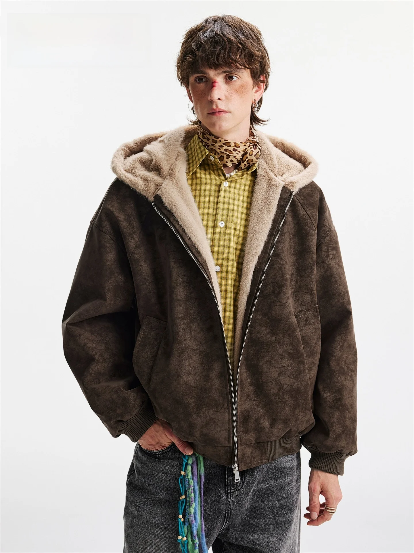 Mark Fairwe Men's Hooded Cotton Jaet Winter Warmth Polyester Fiber Long Sve Zipper Closure Color Cleanfit Sle
Mark Fairwe Men's Hooded Cotton Jaet Winter Warmth Polyester Fiber Long Sve Zipper Closure Color Cleanfit Sle