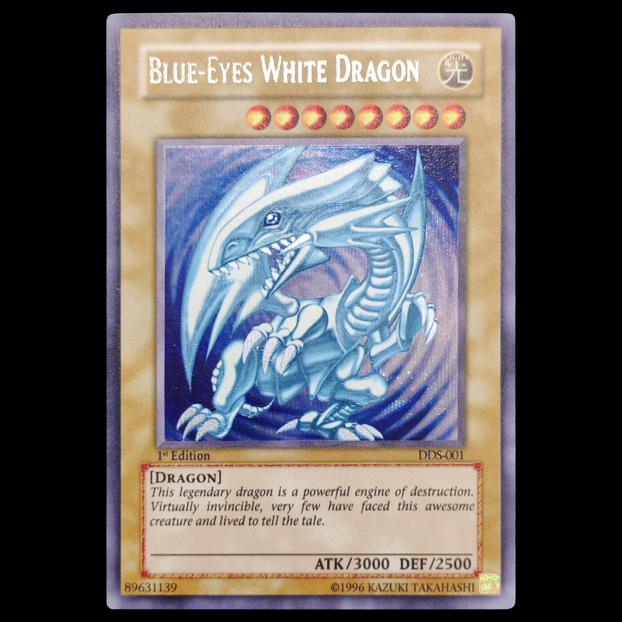 Yu-Gi-Oh! Blue-Eyes White Dragon English Version Rare Flash Card Diy Self Made Classic Game Anime Collection Card Gift Toy
Yu-Gi-Oh! Blue-Eyes White Dragon English Version Rare Flash Card Diy Self Made Classic Game Anime Collection Card Gift Toy