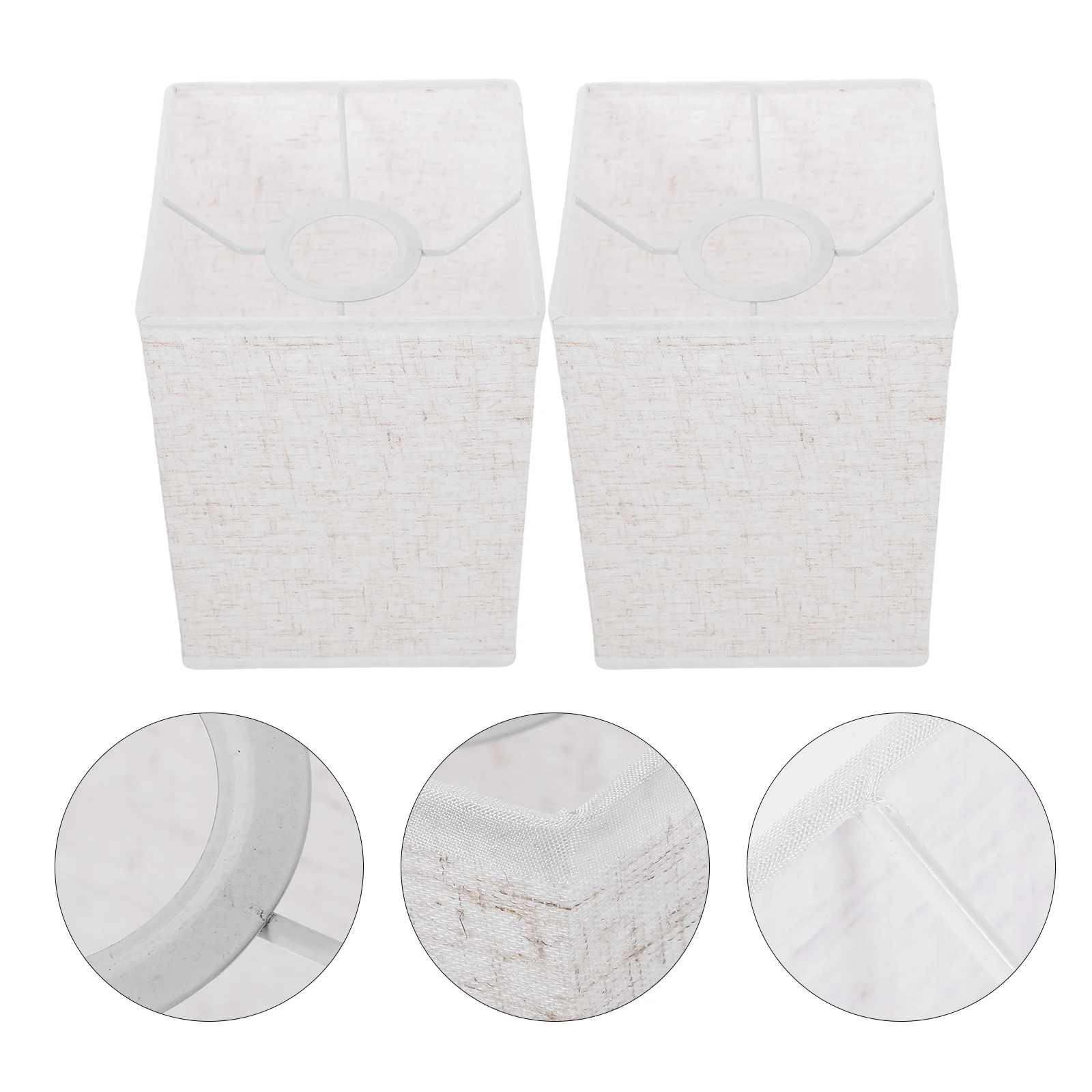 2 Pcs Lamp Linen Lampshade Wall Lights Bedside Accessories Desk Office Bulbs for
2 Pcs Lamp Linen Lampshade Wall Lights Bedside Accessories Desk Office Bulbs for