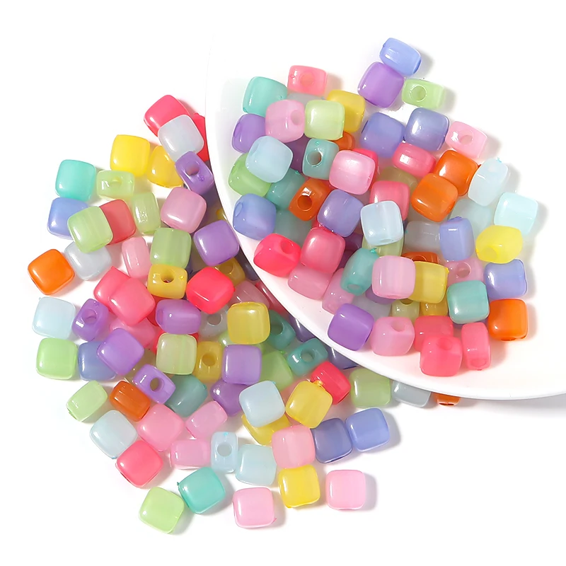 100pcs/Lot Squre 8mm Plastic Beads Colorful Acrylic Beads For Jewelry Making Loose Spacer Bead DIY Bracelet Necklace Wholesale
100pcs/Lot Squre 8mm Plastic Beads Colorful Acrylic Beads For Jewelry Making Loose Spacer Bead DIY Bracelet Necklace Wholesale