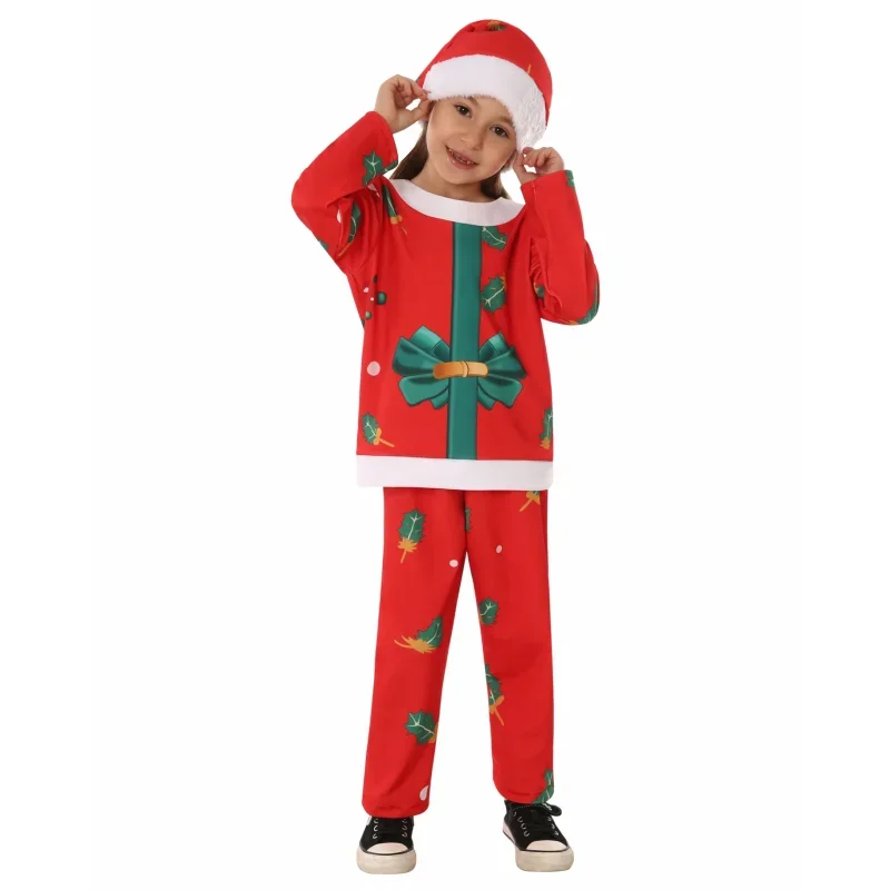 Childrens Christmas Santa Claus Red Pajamas 2025 New Santa Claus Suit Christmas Gift Set Boys Girls New Year Costume Pajama Sets
Childrens Christmas Santa Claus Red Pajamas 2025 New Santa Claus Suit Christmas Gift Set Boys Girls New Year Costume Pajama Sets