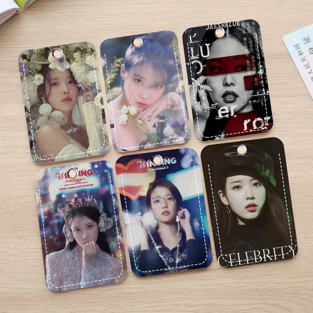 Lee J-Ji E-Eun I-IU Anmie 1 шт., держатель для карт из искусственной кожи, брелок для ключей, дверной замок, бирки доступа, чехол для удостоверения личности, брелок для карт
Lee J-Ji E-Eun I-IU Anmie 1 шт., держатель для карт из искусственной кожи, брелок для ключей, дверной замок, бирки доступа, чехол для удостоверения личности, брелок для карт