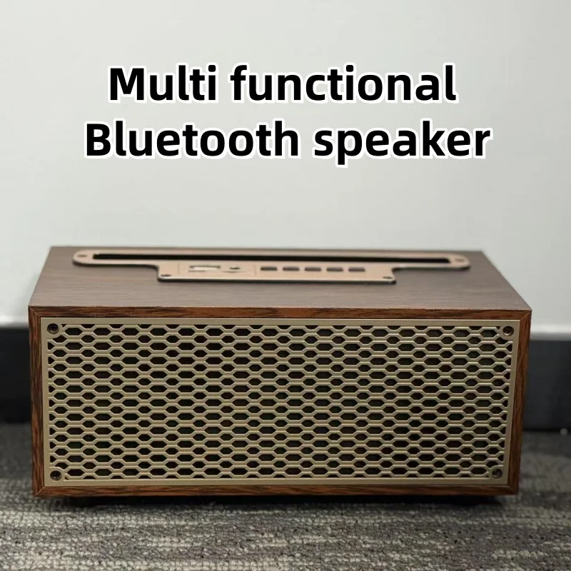 HI-FI Высококачественный объемный звук Ретро деревянное зерно Bluetooth-динамик FM/AM Беспроводной сабвуфер Портативное радио TWS Caixa De Som
HI-FI Высококачественный объемный звук Ретро деревянное зерно Bluetooth-динамик FM/AM Беспроводной сабвуфер Портативное радио TWS Caixa De Som