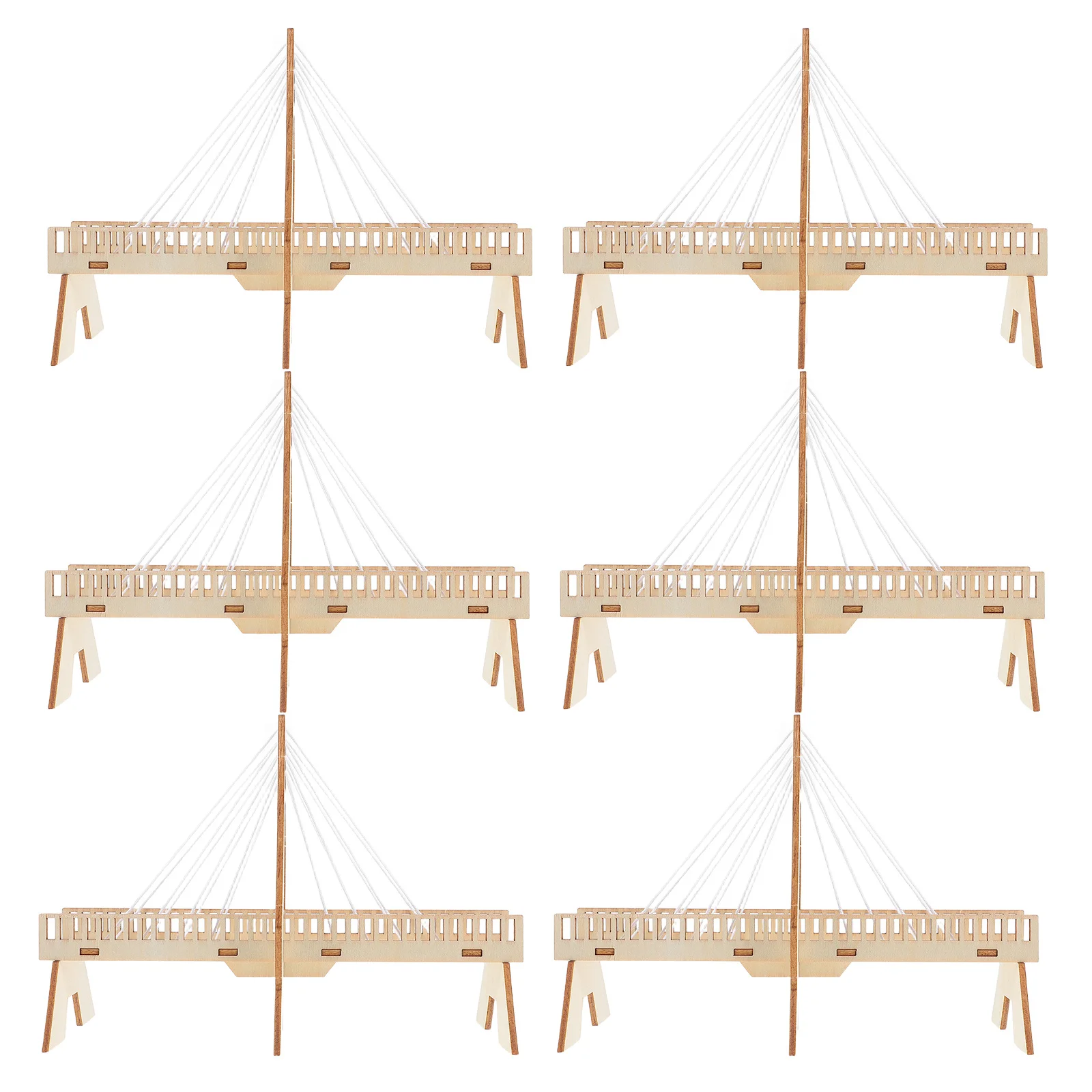 6Sets Cable-Stayed Bridge Stem Kit Handmade DIY Bridge Assembly Science Project Educational Tool for Children Children Stem Kit
6Sets Cable-Stayed Bridge Stem Kit Handmade DIY Bridge Assembly Science Project Educational Tool for Children Children Stem Kit