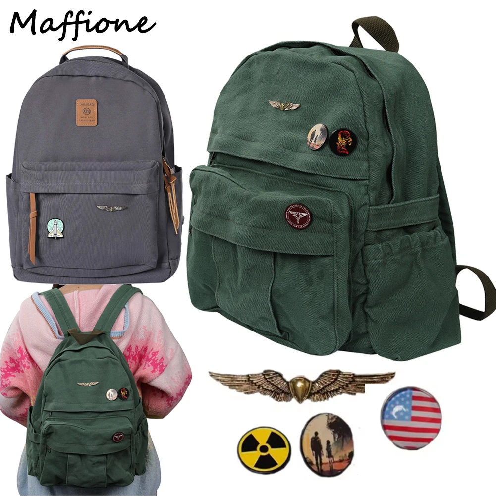 TV The Last Role Ellie Bags Backpack Cosplay School Bag Rucksack Costume Accessories Bag Pendant Adult Women Roleplay Halloween
TV The Last Role Ellie Bags Backpack Cosplay School Bag Rucksack Costume Accessories Bag Pendant Adult Women Roleplay Halloween